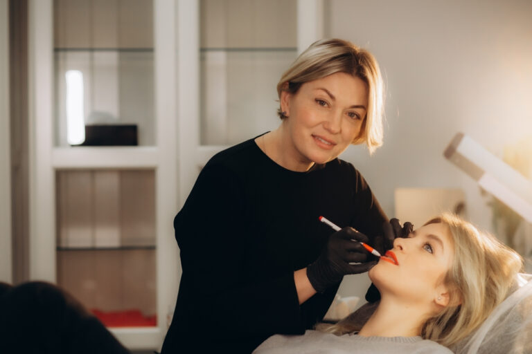 Semi-Permanent Lip Color Treatment in Delhi